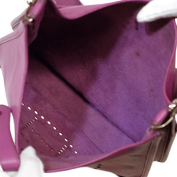 Hermes Evelyn bag Vaux Epson Cyclamen - Picture 7 of 10